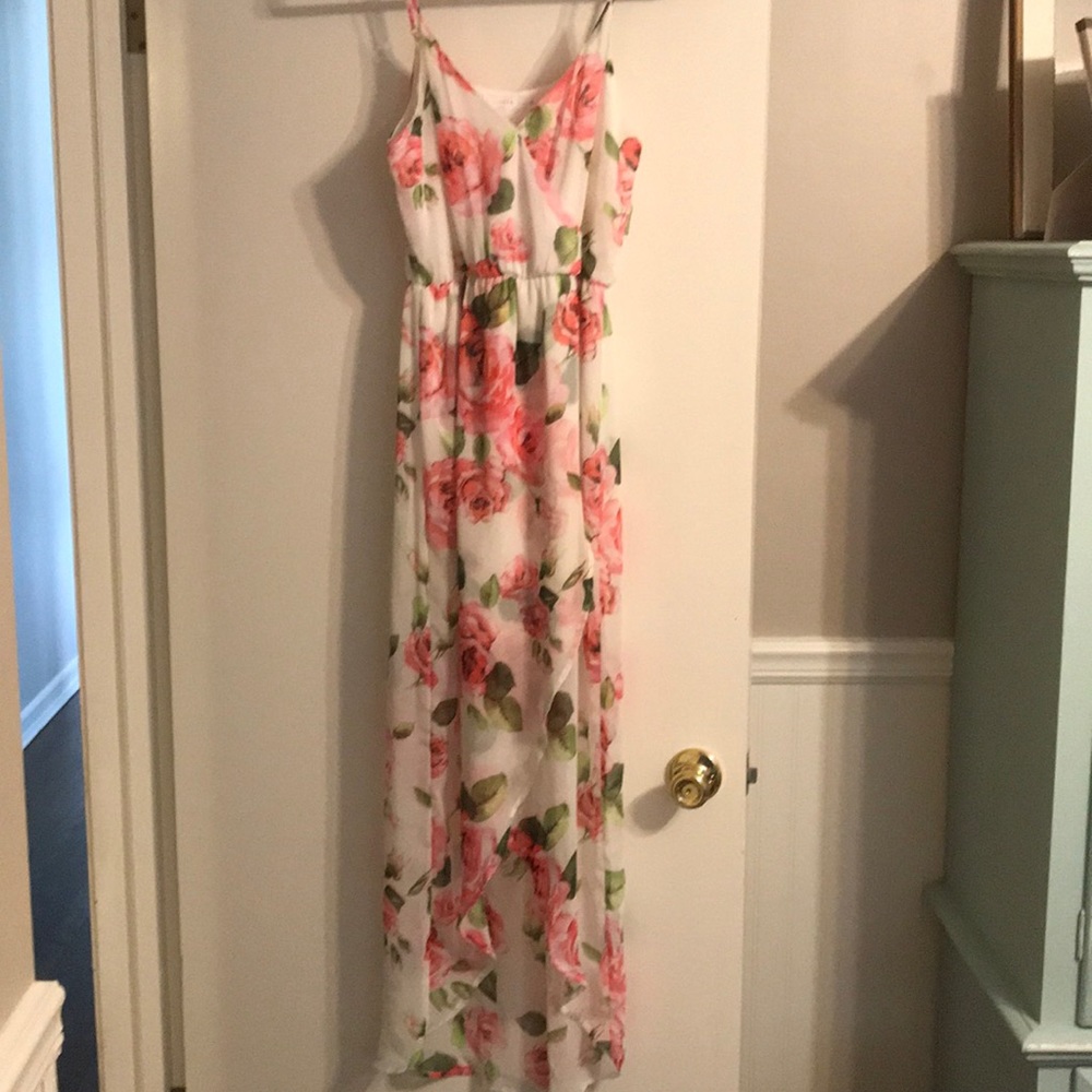 Lush high low dress